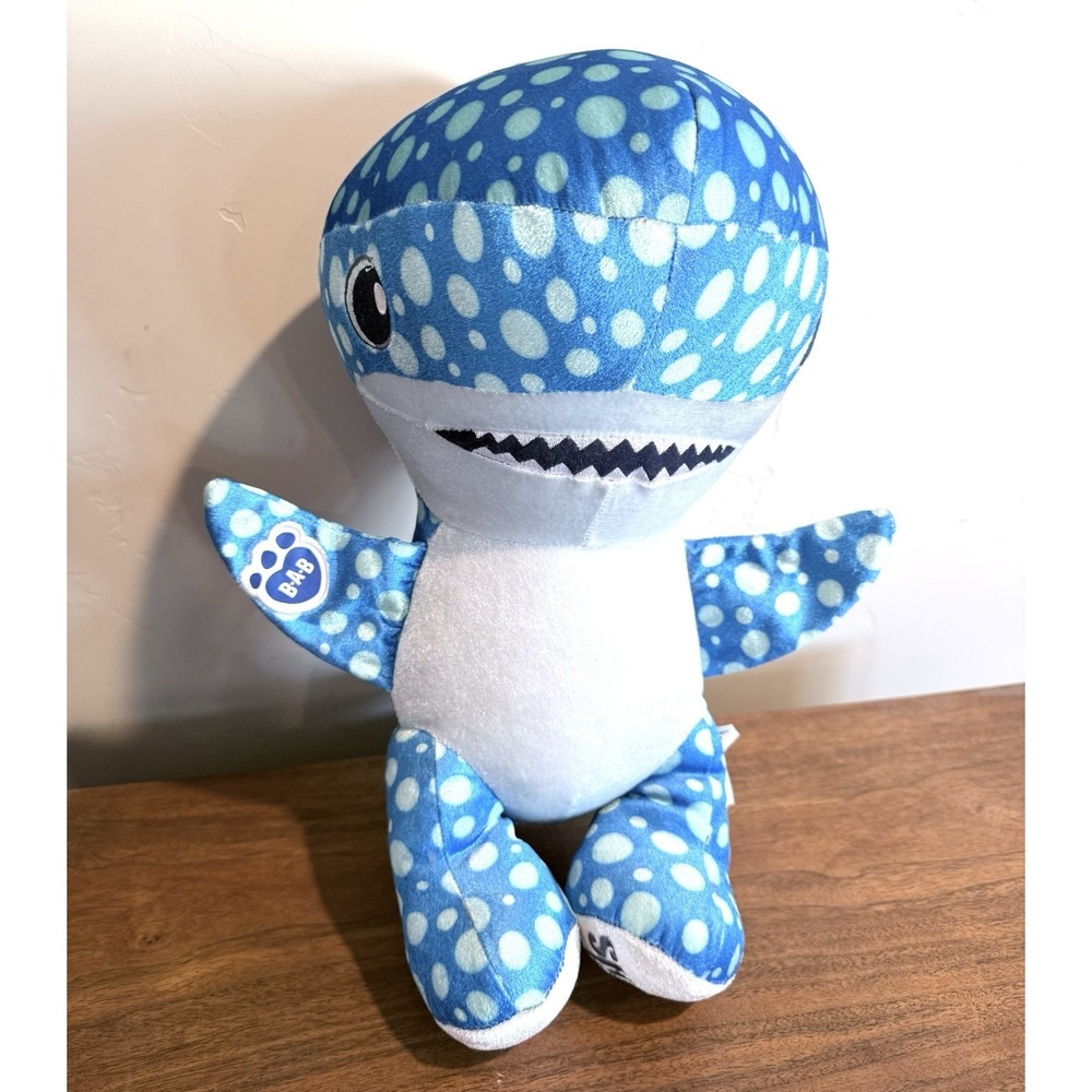 Build A Bear Workshop BABW Shark Week Whale Shark Plush Stuffed Animal Toy 2019